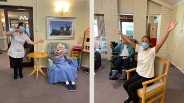 Keeping fit and active day at Beechcroft